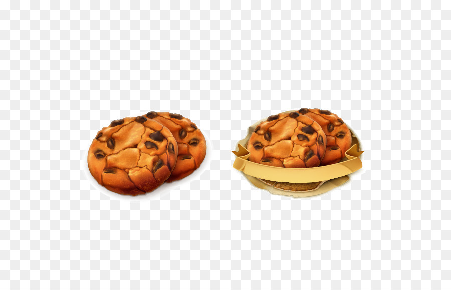 Galletas De Chispas De Chocolate，Cookie PNG