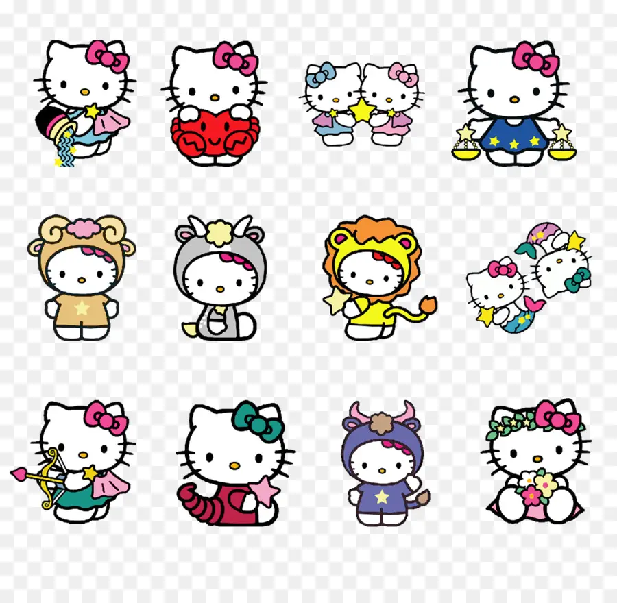 Hello Kitty，Constelación PNG