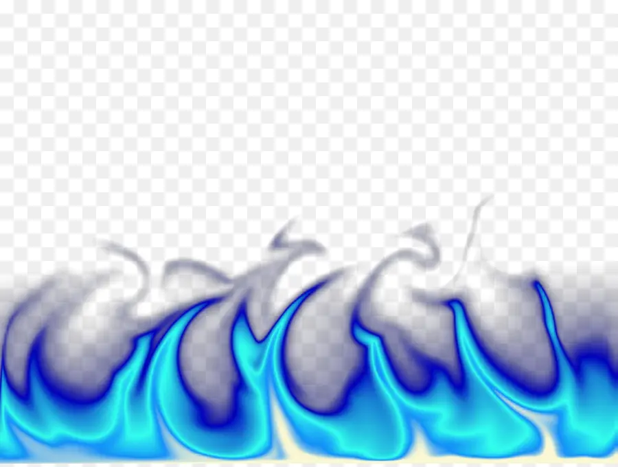 Fuego，Azul PNG