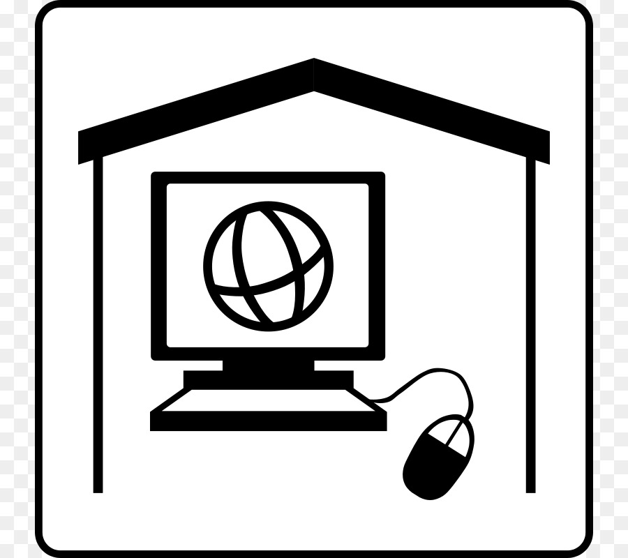 Computadora Con Globo，Internet PNG