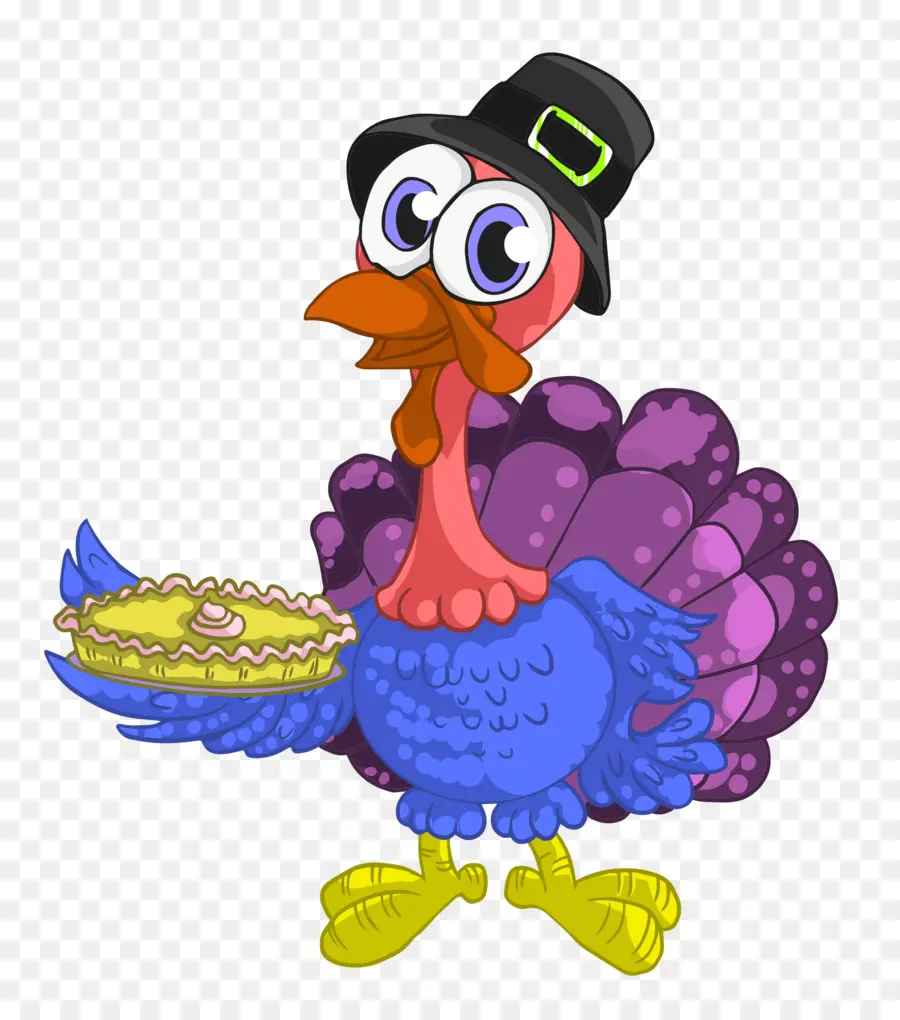 Pavo Con Pastel，Dibujos Animados PNG