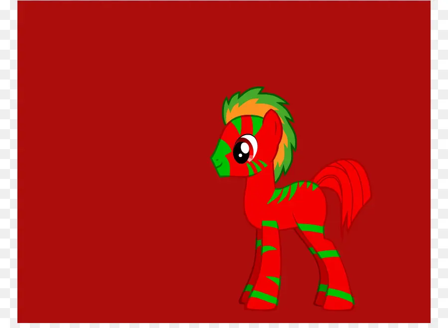 Poni，Rojo PNG