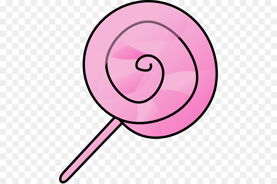 Piruleta Rosa，Dulce PNG