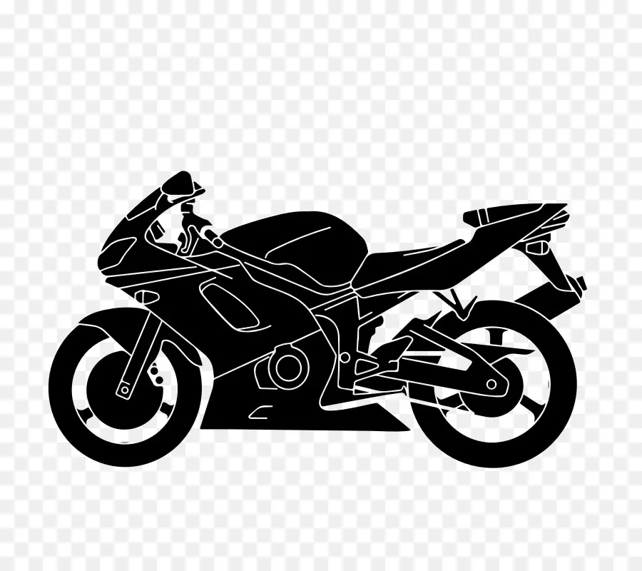 Motocicleta，Negro PNG