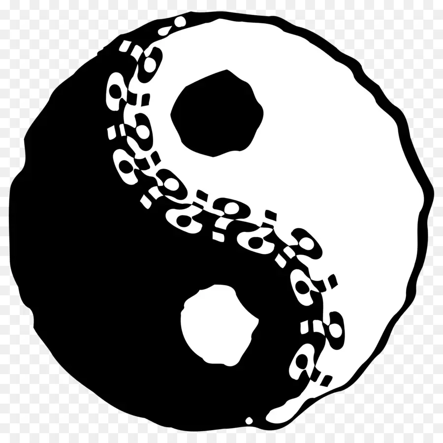 El Yin Y El Yang，Gráficos Vectoriales Escalables PNG