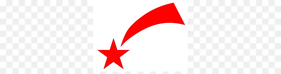 Rojo，Estrella PNG