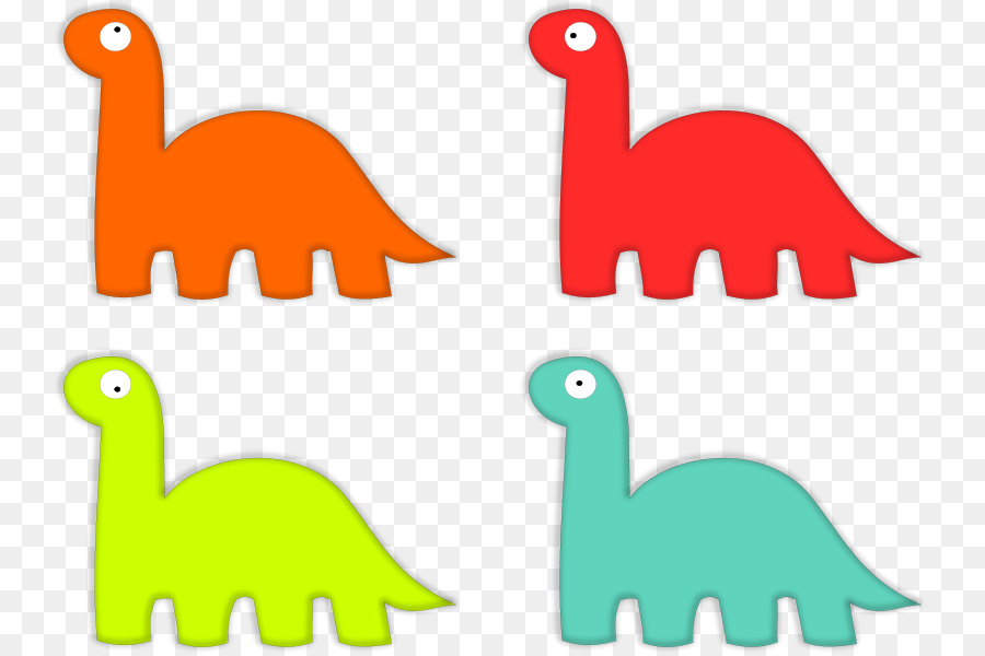 Dinosaurios Coloridos，Animales PNG