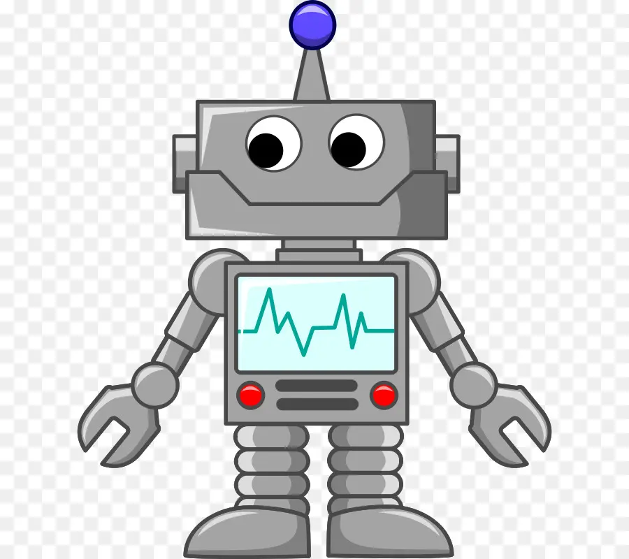 Lindo Robot，Dibujos Animados PNG