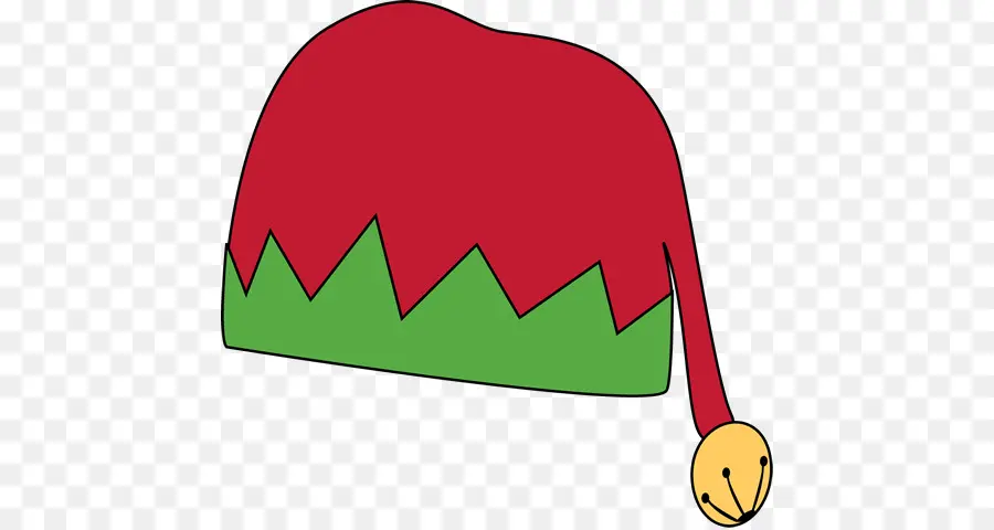 Sombrero De Elfo Rojo Y Verde，Navidad PNG