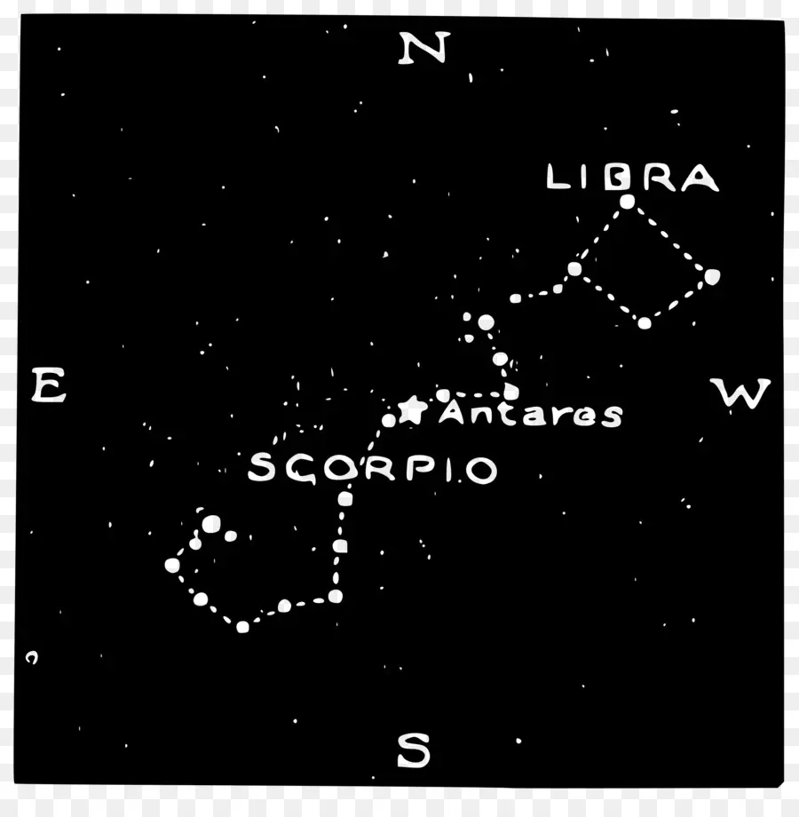 Constelación，Escorpio PNG