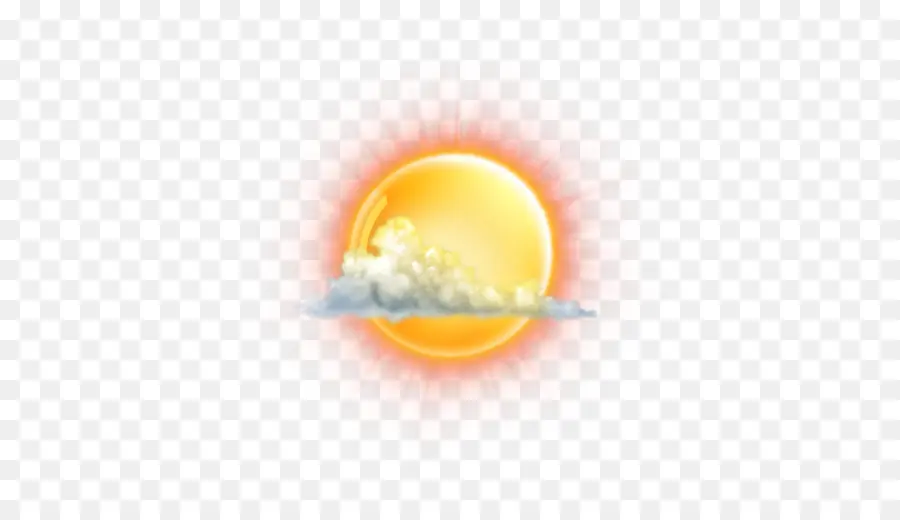 Sol，Nube PNG