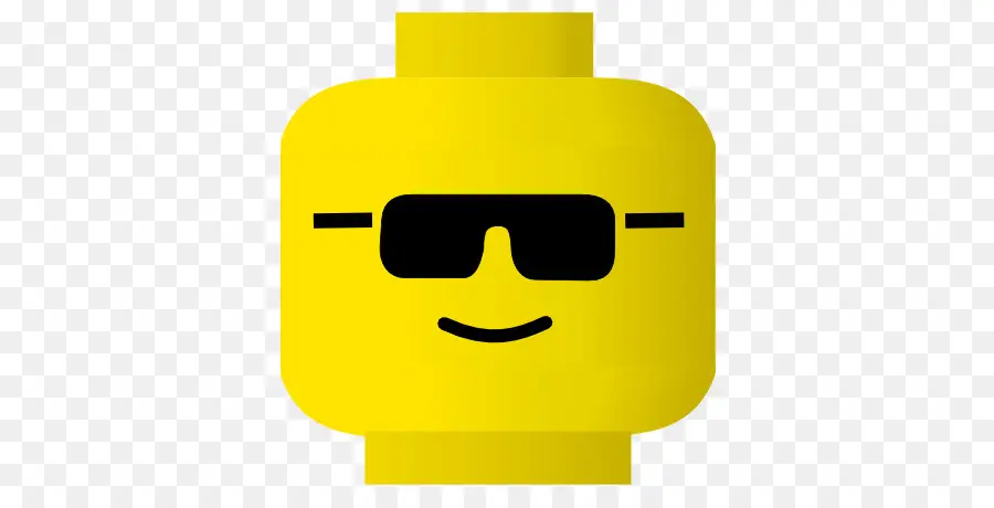 Cabeza De Lego，Gafas De Sol PNG