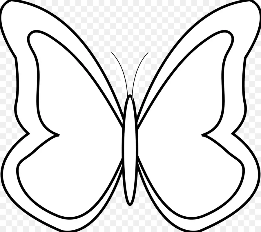 Mariposa，Blanco PNG