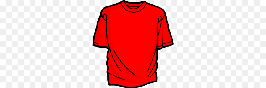 Camiseta，Rojo PNG