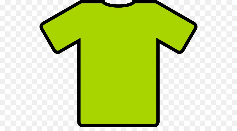 Camiseta Verde，Camisa PNG