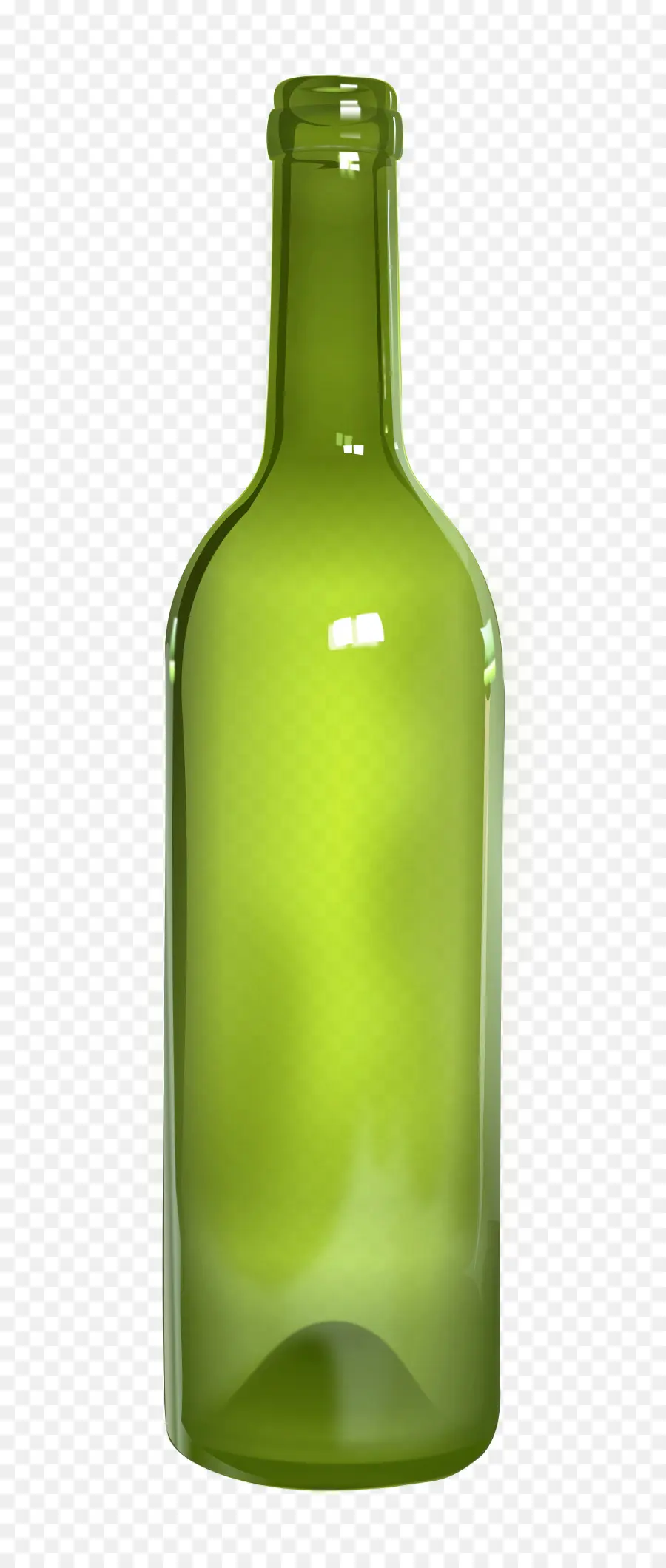 Botella Verde Vacía，Botella PNG