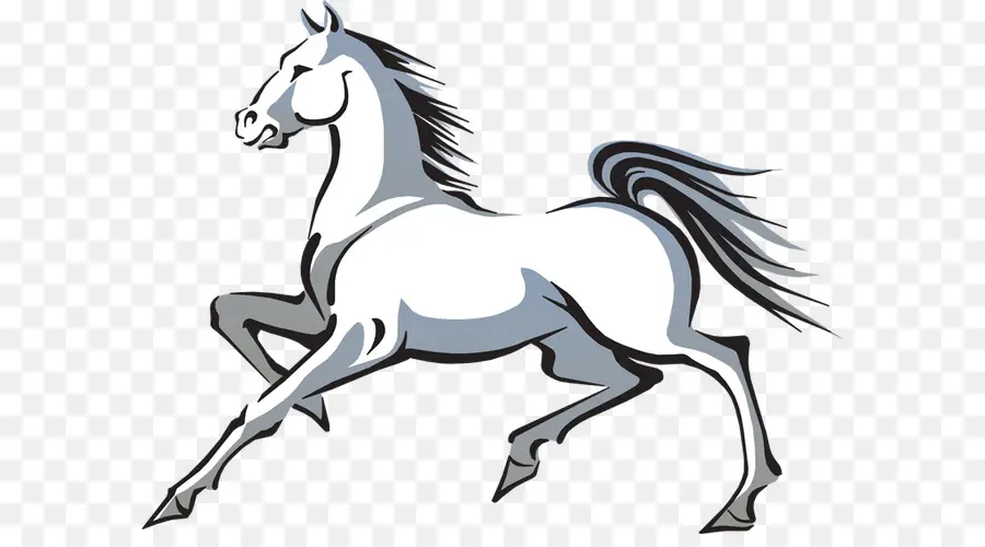 Caballo，Euclídea Del Vector PNG