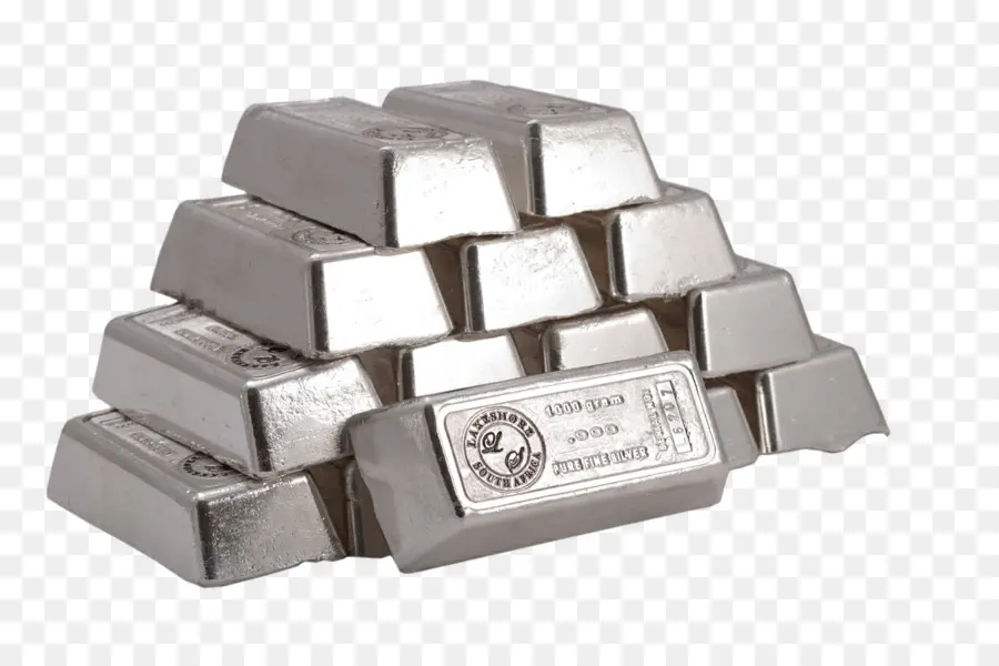 Barras De Plata，Apilados PNG