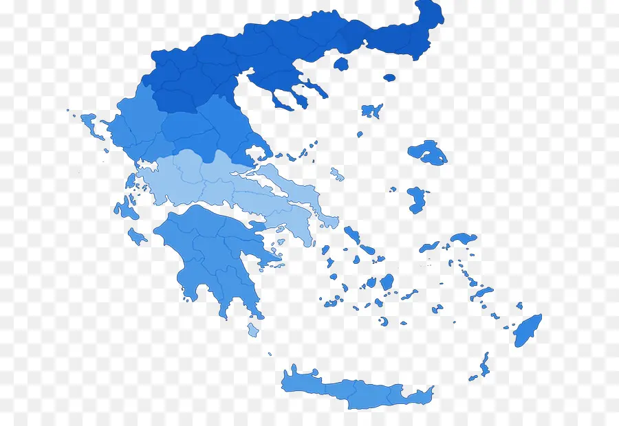 Mapa De Grecia，País PNG