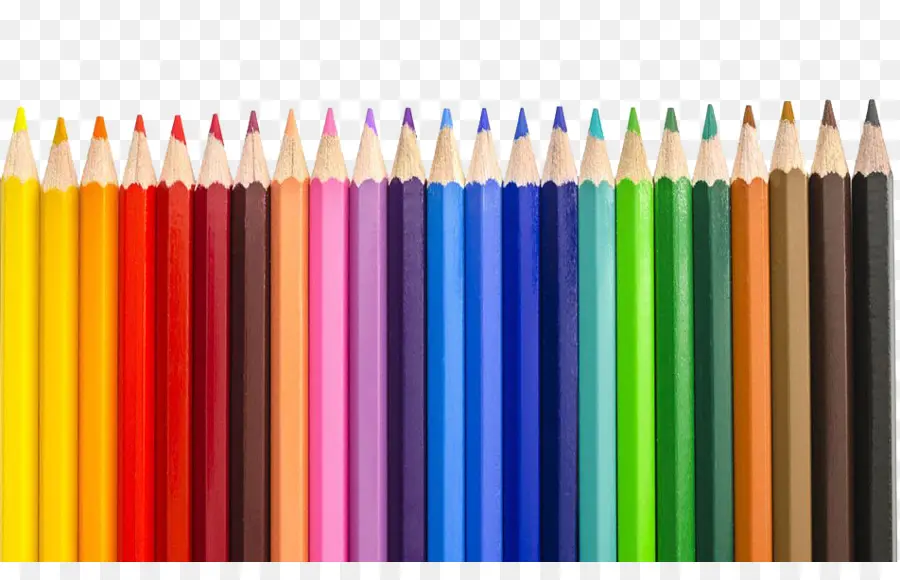 Lápices De Colores，Dibujo PNG