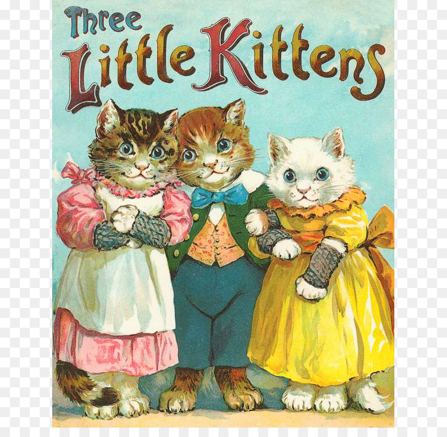 Tres Pequeños Gatitos，Libro De Cuentos PNG