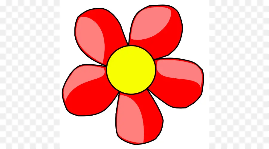 Flor，Rojo PNG