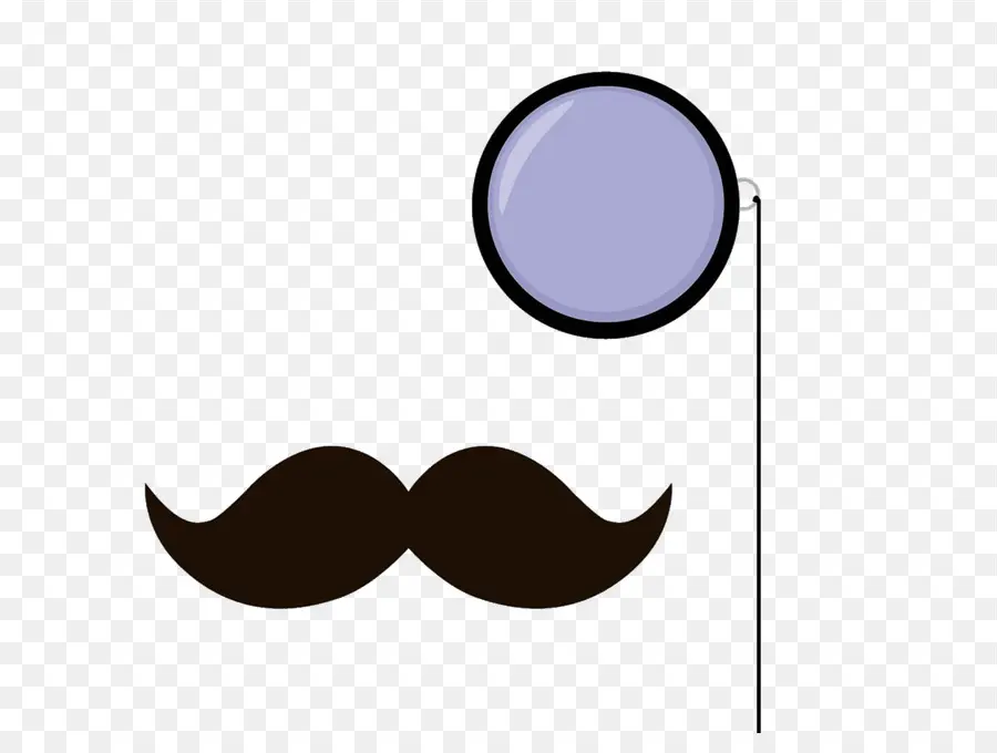 Bigote，Monóculo PNG