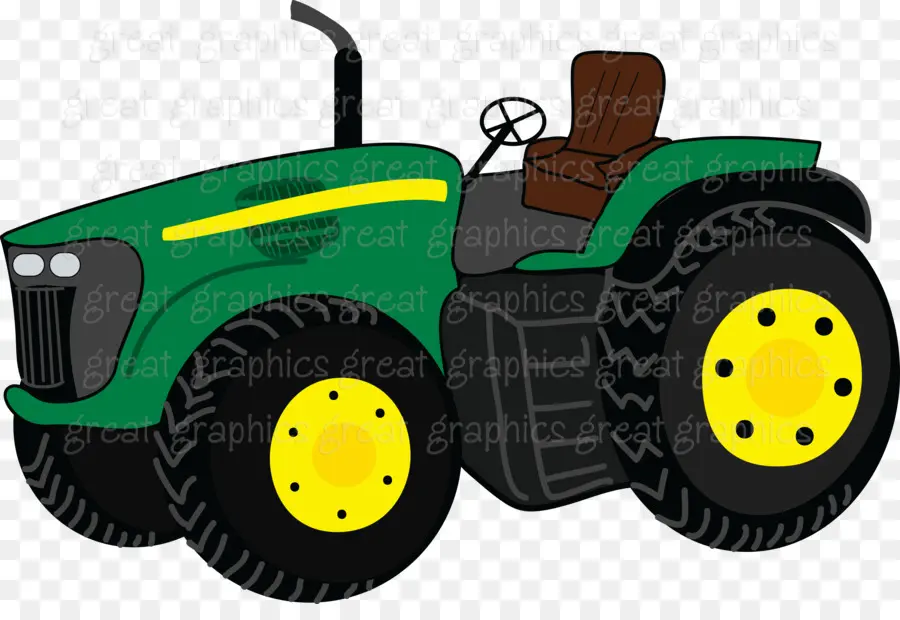 John Deere，Tractor PNG