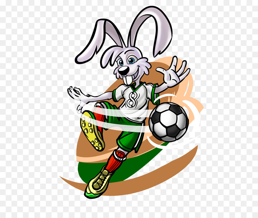 Conejito De Fútbol，Dibujos Animados PNG