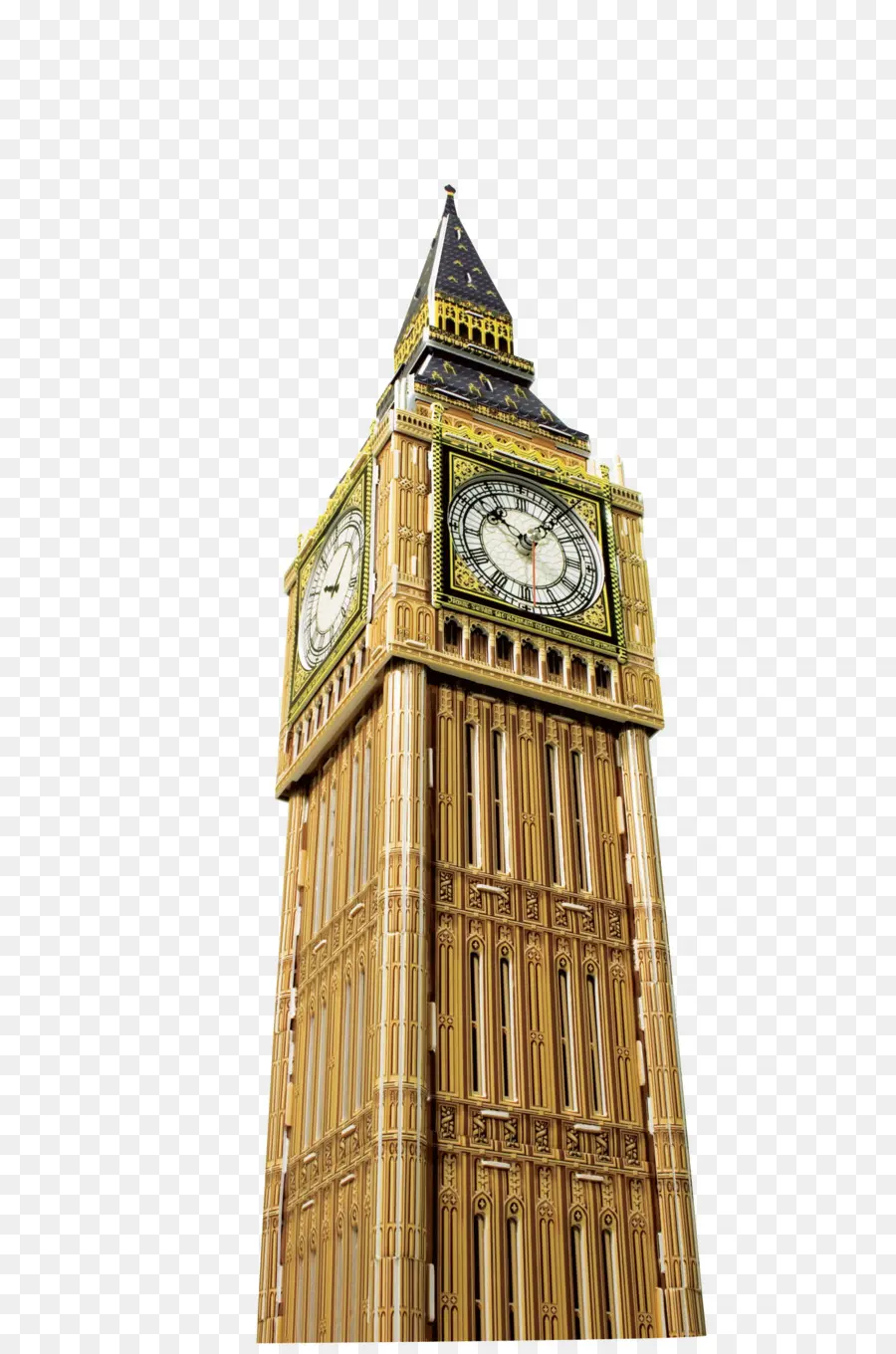 El Big Ben，Puzz 3d PNG