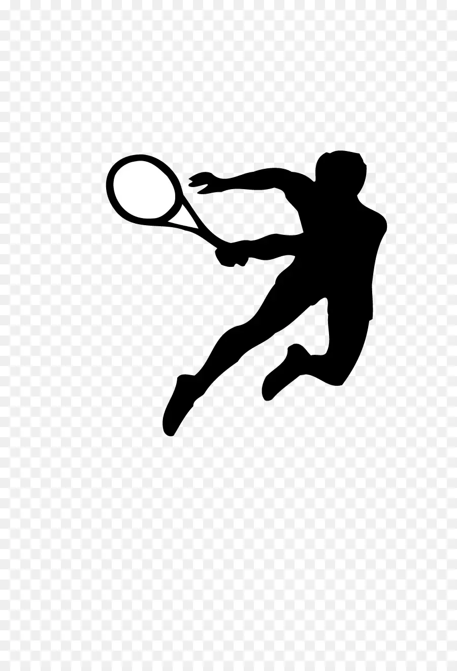 Jugador De Tenis，Raqueta PNG