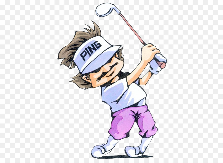 Golfista De Dibujos Animados，Golfista PNG