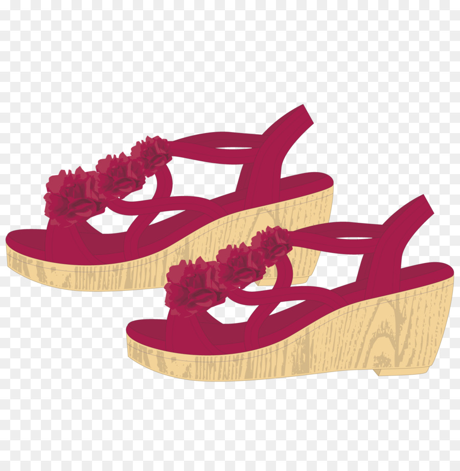 Flipflops，Sandalia PNG