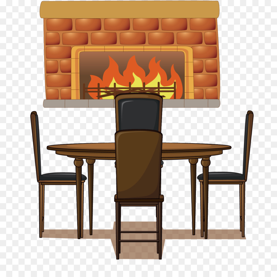 Mesa De Comedor，Sillas PNG