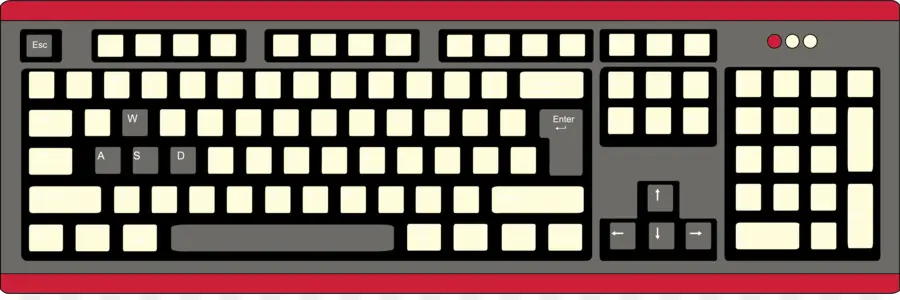 Teclado De La Computadora，El Ratón De La Computadora PNG