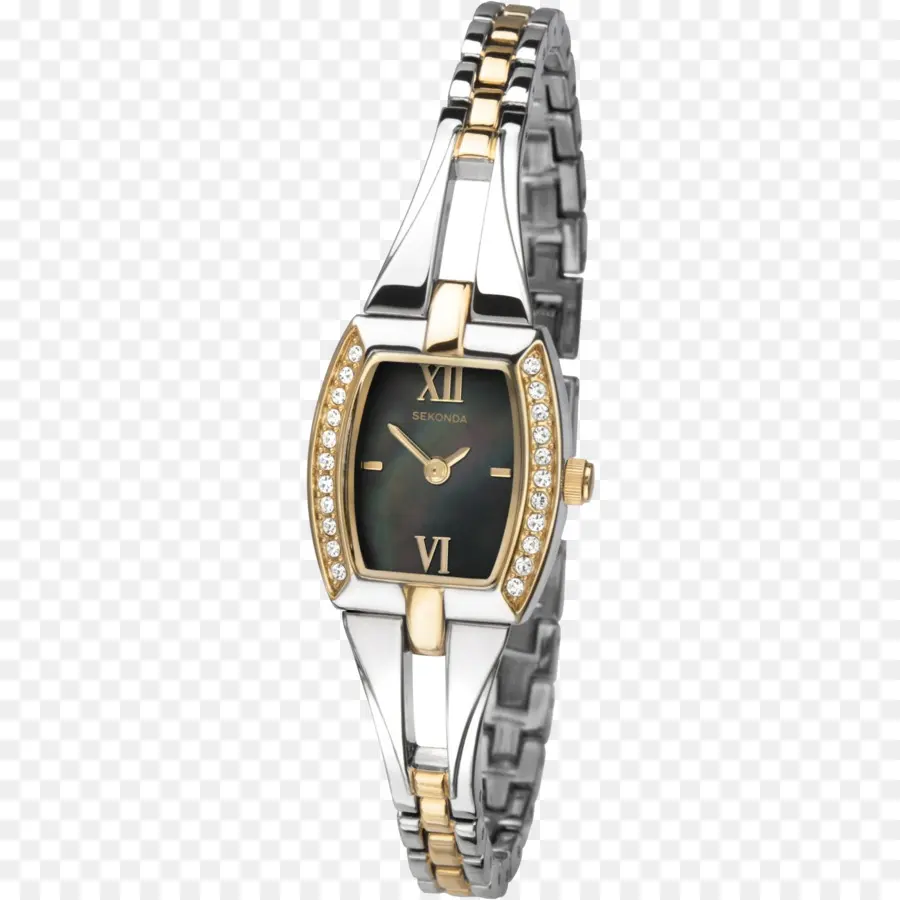 Reloj De Oro Y Plata，Lujo PNG