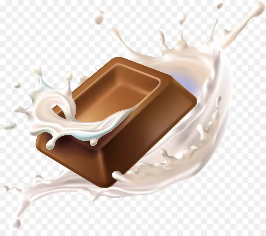 Barra De Chocolate，Leche PNG