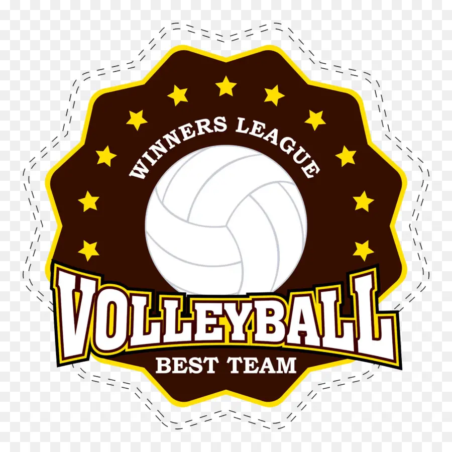 Insignia De Voleibol，Liga De Ganadores PNG