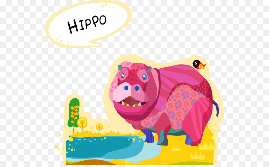 Hipopótamo，Caballo De Río PNG