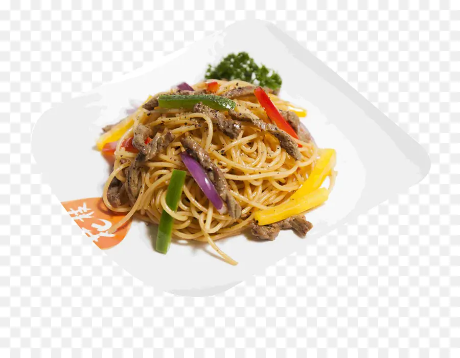 Chow Mein，Espaguetis Con Ajo Y Aceite De Oliva PNG