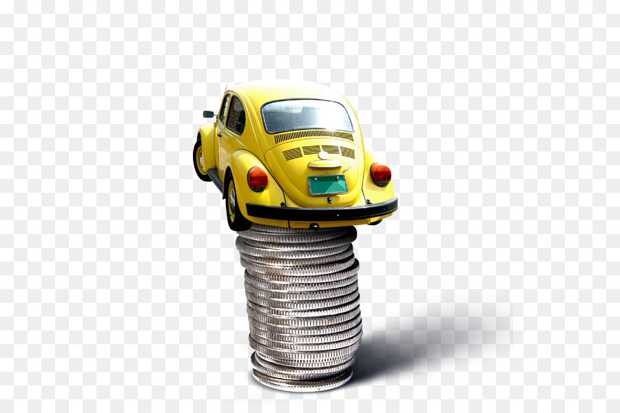 Coche Amarillo，Monedas PNG