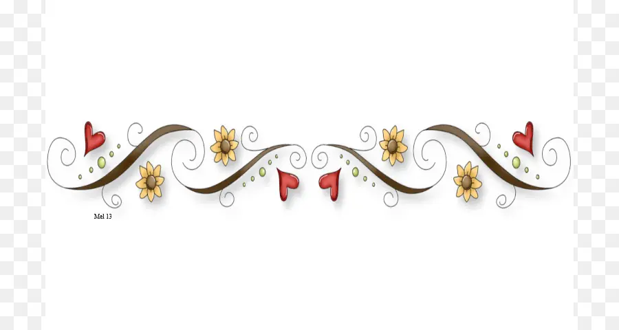 Borde Floral，Flores PNG