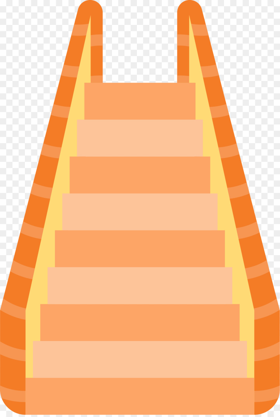 Escalera Mecánica，Naranja PNG