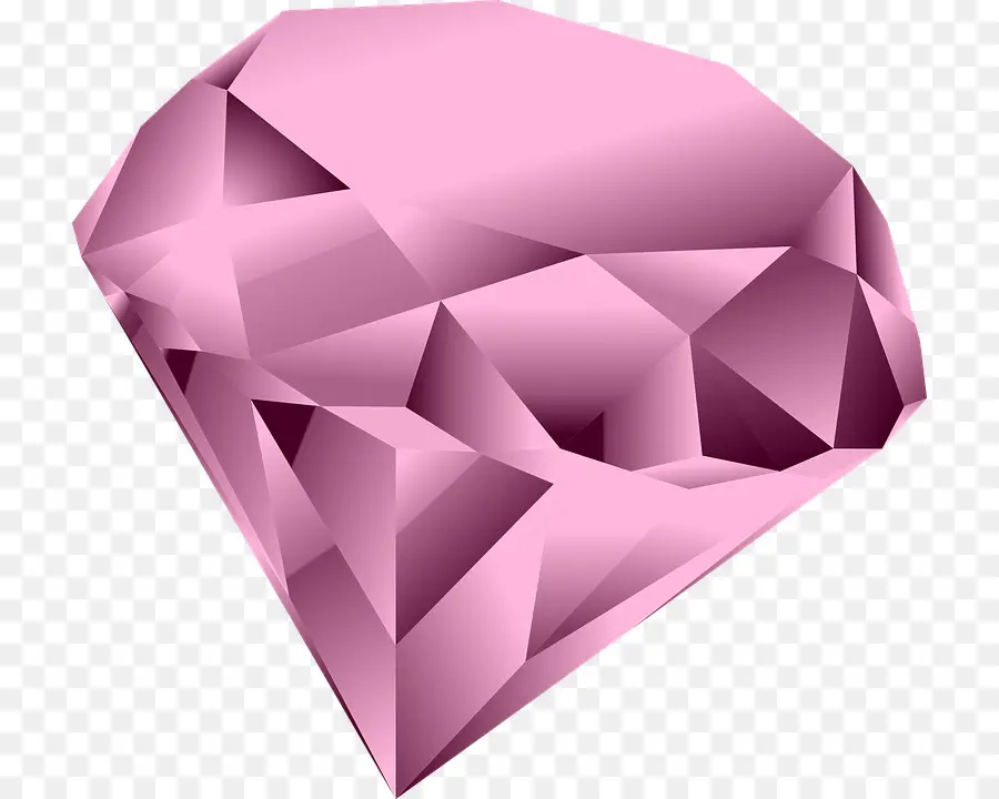 Diamante Rosa，Precioso PNG