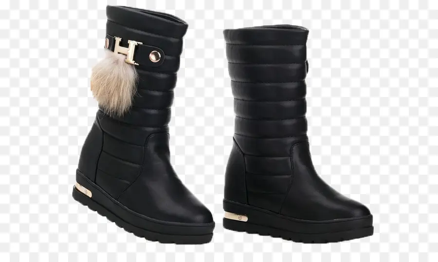 Botas Negras，Calzado PNG