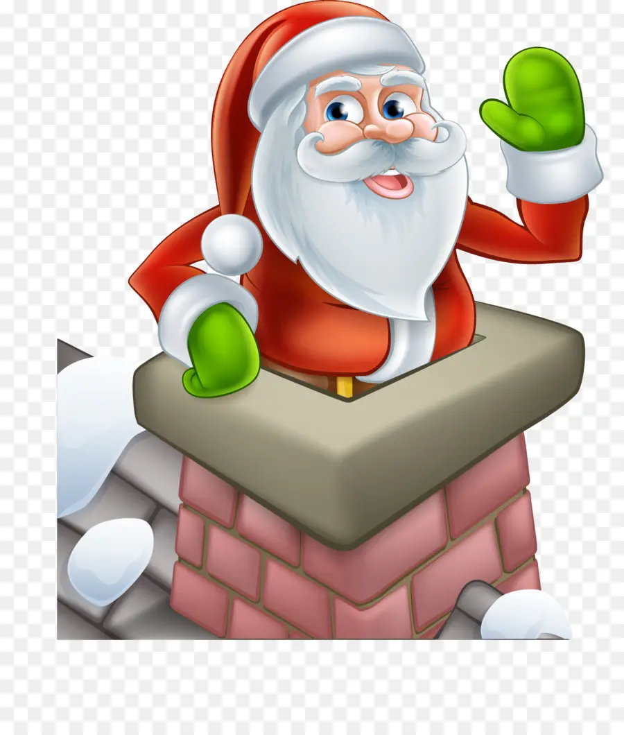 Santa Claus，De Dibujos Animados PNG