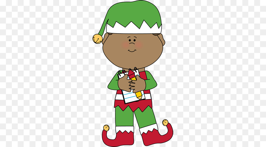 Elfo En El Estante，Papá Noel PNG