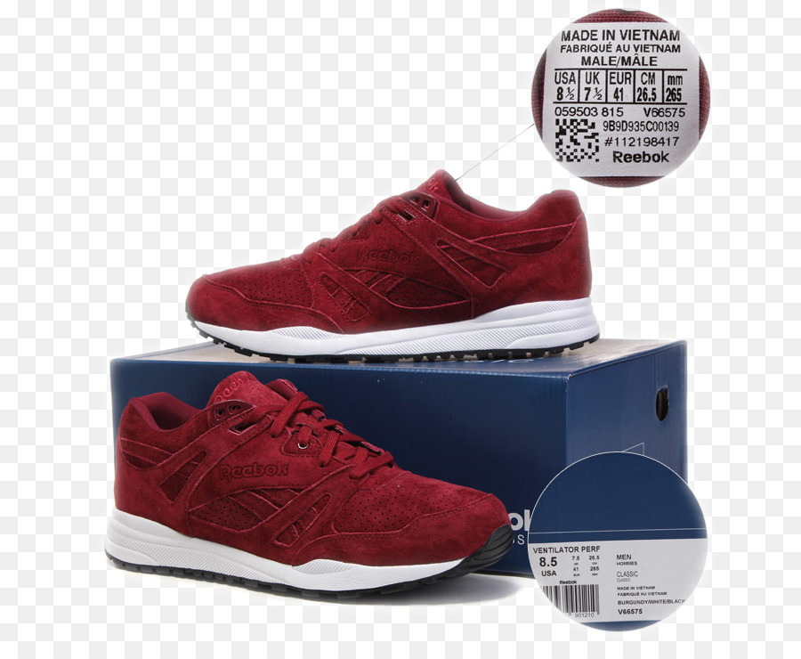 Calzado De Skate，Reebok PNG