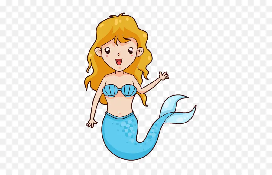 Dibujos Animados，Sirena PNG