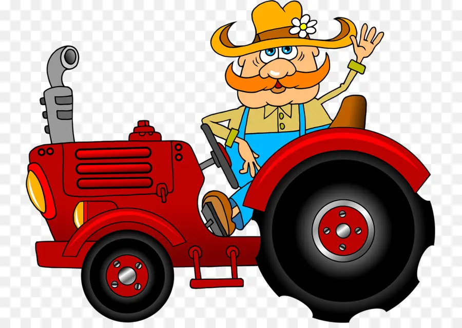 Tractor，De Dibujos Animados PNG